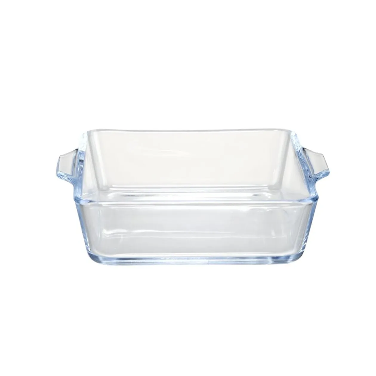 Plat à four 500ml carré en verre borosilicate 15x13x4cm