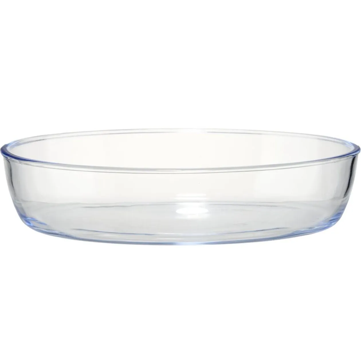 Plat à four ovale 1,5L en verre 26x18xH6cm