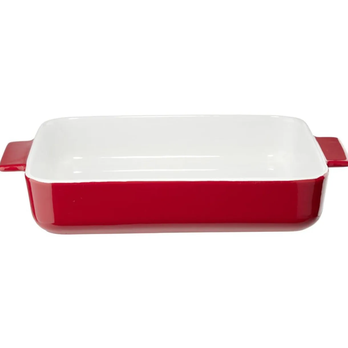 Plat à four rectangulaire céramique contour coloré 32x19,5xH5,5cm (3 modèles) < Gifi Outlet