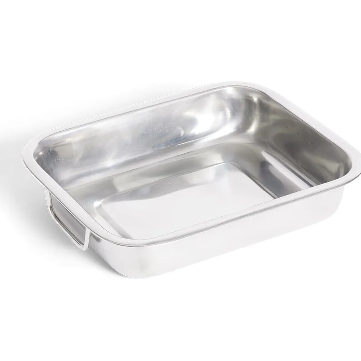 Plat à lasagnes en inox 27x19,5xH6,5cm