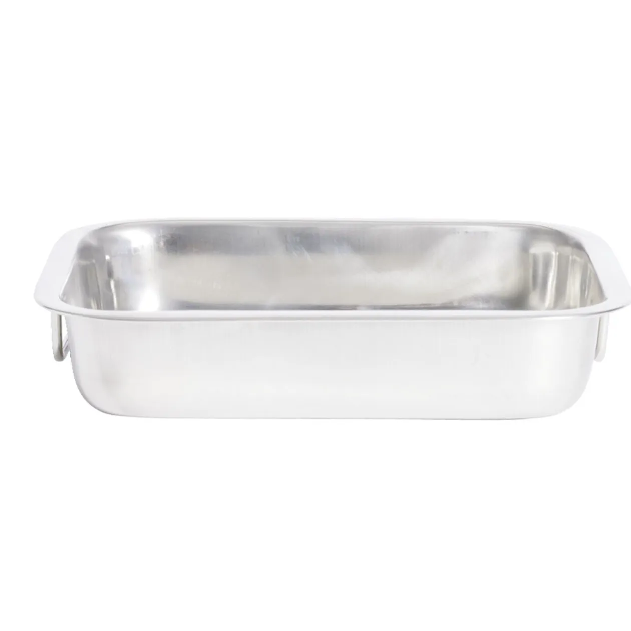 Plat à lasagnes en inox 27x19,5xH6,5cm