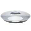 Plat à tarte anti adhérent couvercle de transport Ø30xH6cm