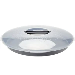 Plat à tarte anti adhérent couvercle de transport Ø30xH6cm