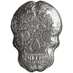 Plat tête de mort Halloween en verre < Gifi Online