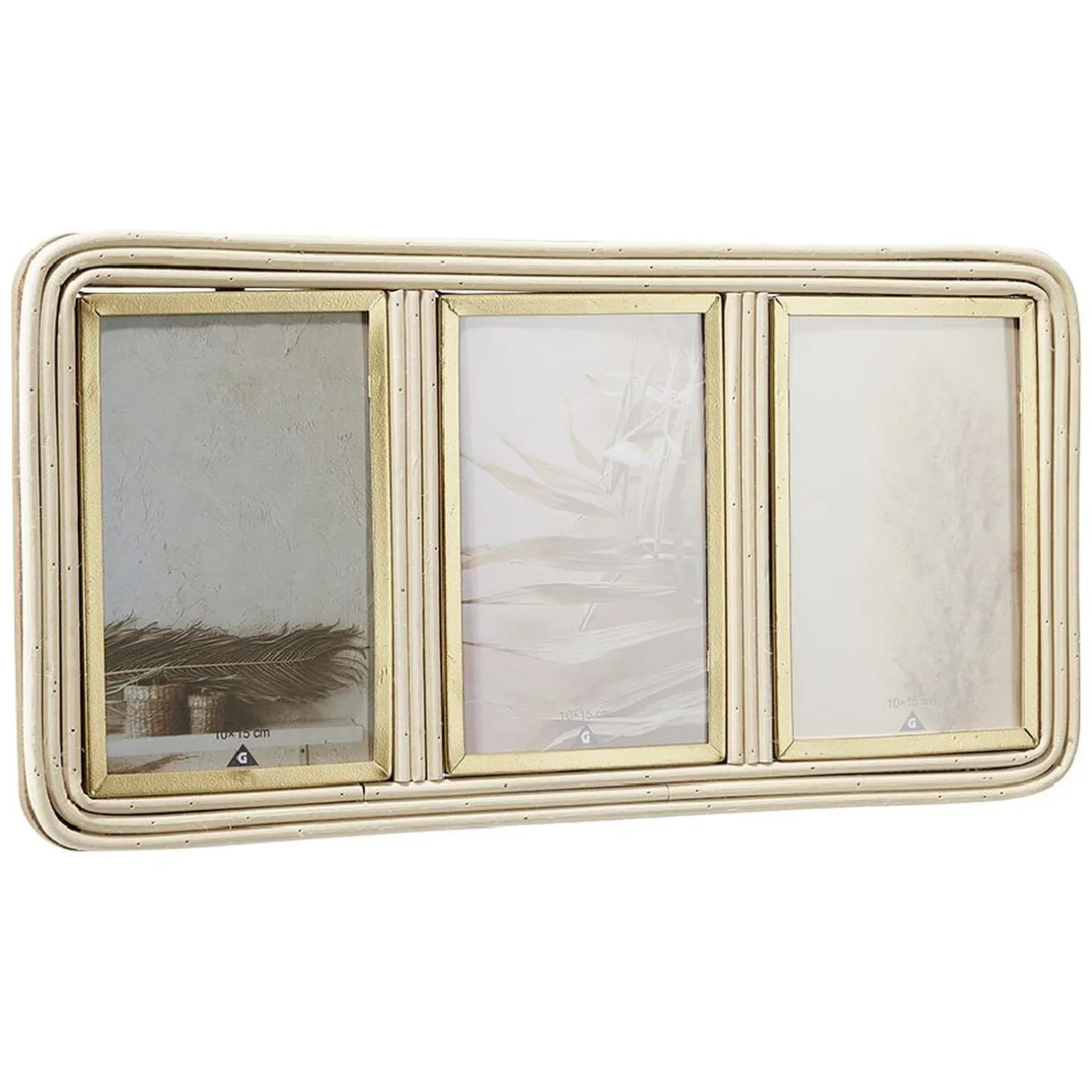 Pêle mêle rotin 3 vues 17.5x37.5cm < Gifi Clearance