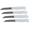 Éplucheur 4pcs en acier + plastique noir/blanc/gris/rouge < Gifi Sale
