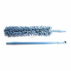 Plumeau en microfibre chenille gris < Gifi Sale