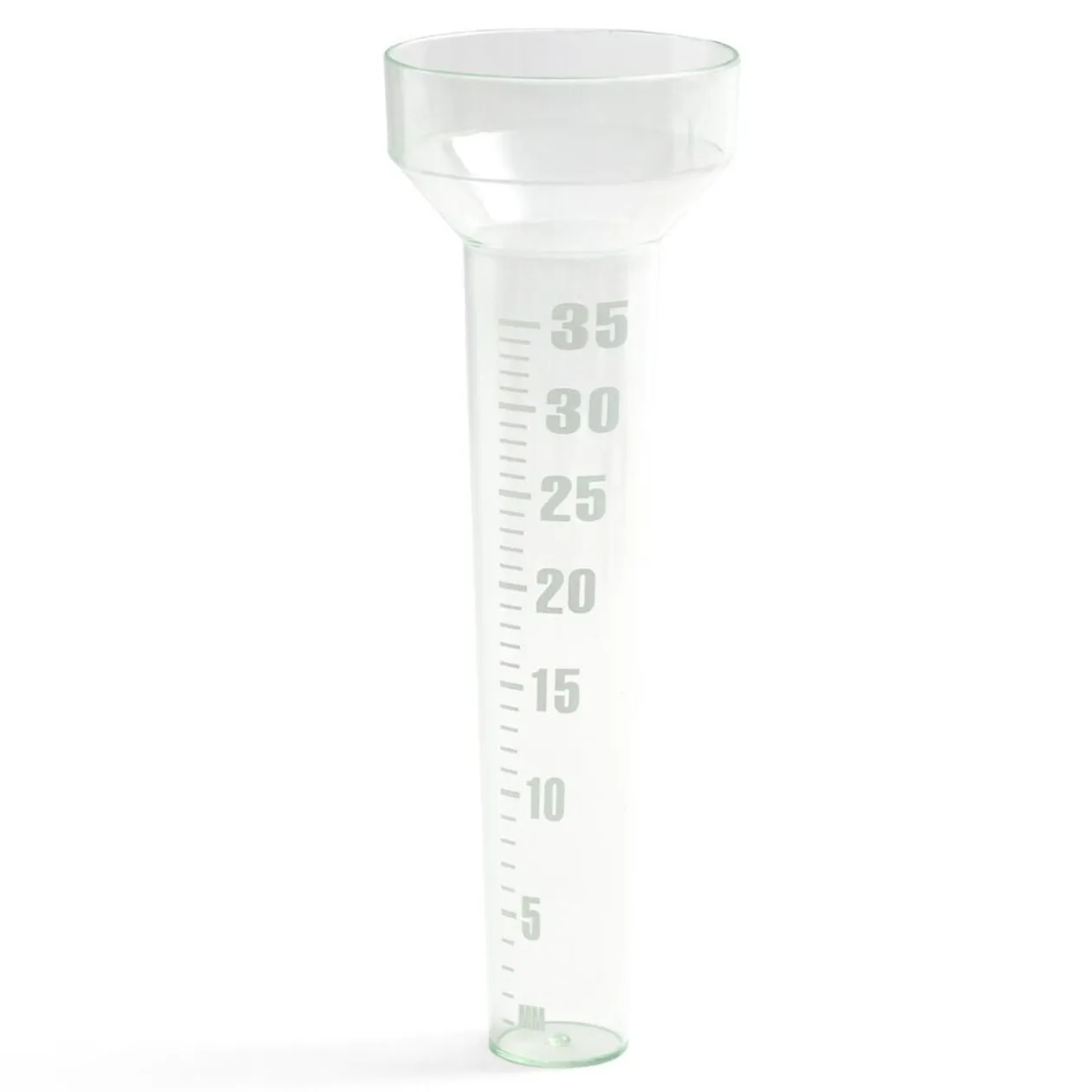Pluviomètre en plastique vert 35ml