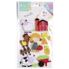Pochette de stickers thème à la ferme