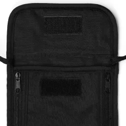 Pochette de voyage tour de cou unie noire < Gifi New