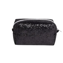 Pochette pailletée rectangulaire 15x7xH9cm - 2 modèles rose ou noir < Gifi Hot