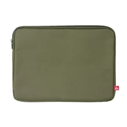 Pochette protection ordinateur polyester vert 34x24x2cm