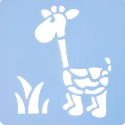 Pochoir animal x6