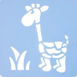 Pochoir animal x6