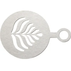 Pochoir de décoration de café x2 acier doré 8,5x12cm < Gifi Discount