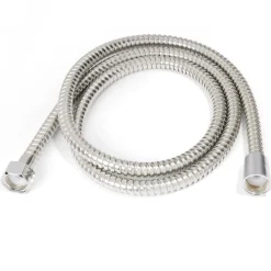 Pommeau de douche 8 fonctions avec flexible inox 1,5m < Gifi Online
