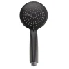 Pommeau de douche 5 fonctions plastique noir