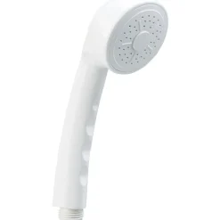 Pommeau de douche à 1 jet plastique blanc < Gifi Outlet