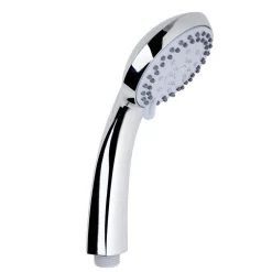 Pommeau de douche 5 jets acier chromé L21cm < Gifi Hot