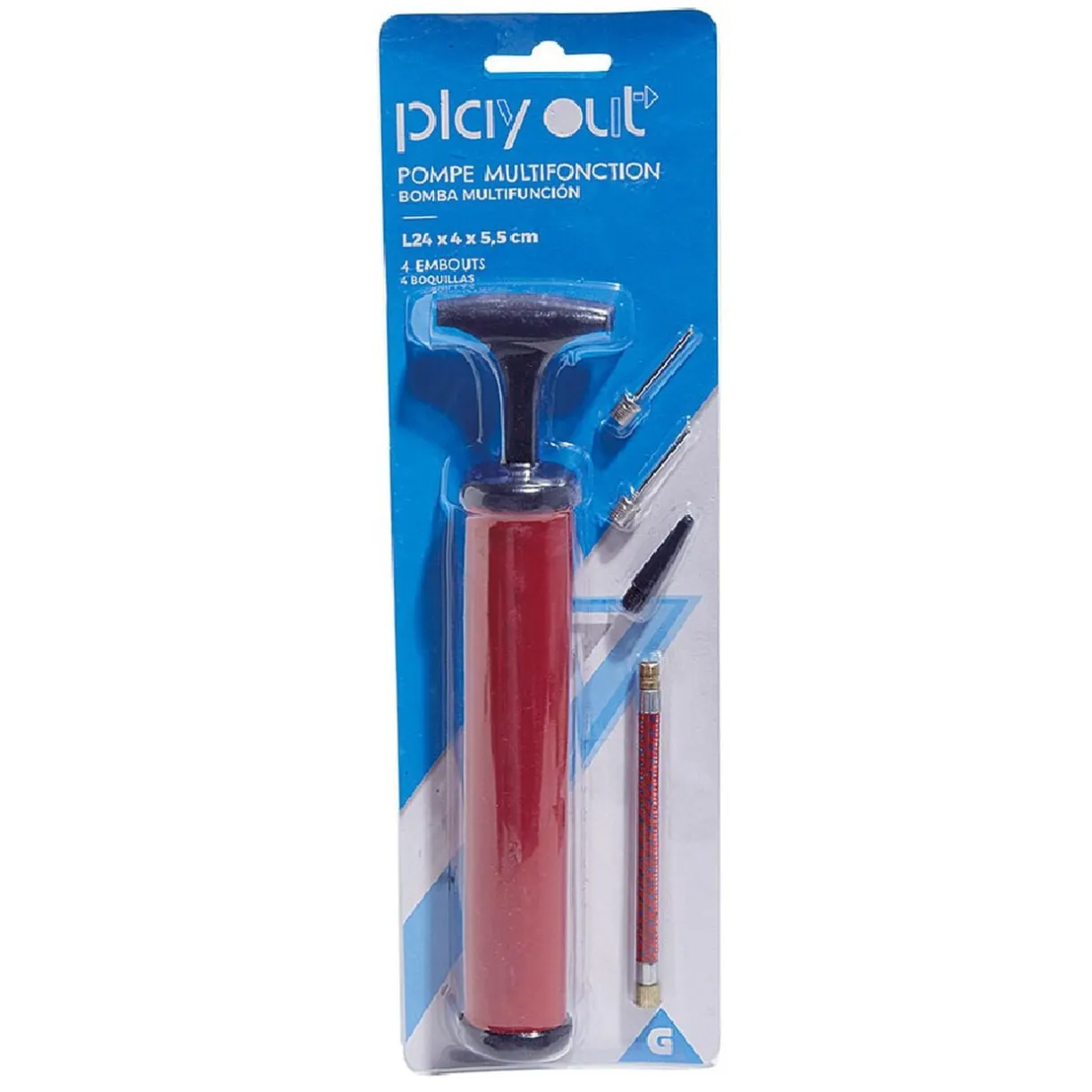 Pompe multifonction + 4 embouts < Gifi Best