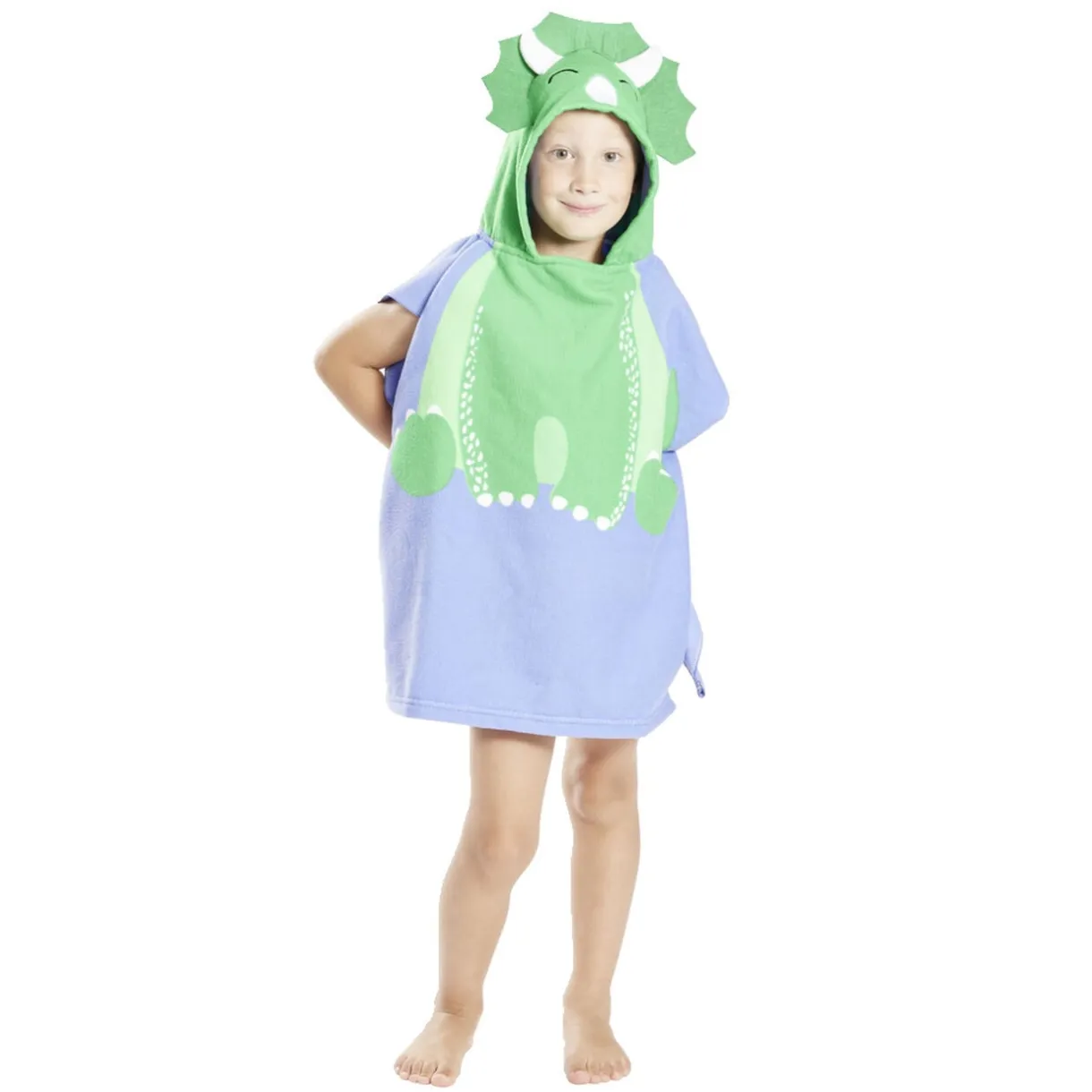 Poncho de plage enfant dinosaure TU 55x110cm < Gifi Best