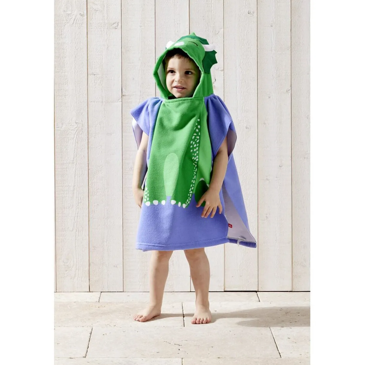 Poncho de plage enfant dinosaure TU 55x110cm < Gifi Best