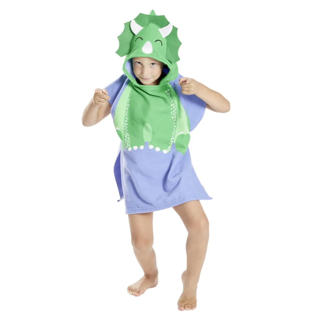 Poncho de plage enfant dinosaure TU 55x110cm < Gifi Best