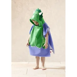 Poncho de plage enfant dinosaure TU 55x110cm < Gifi Best