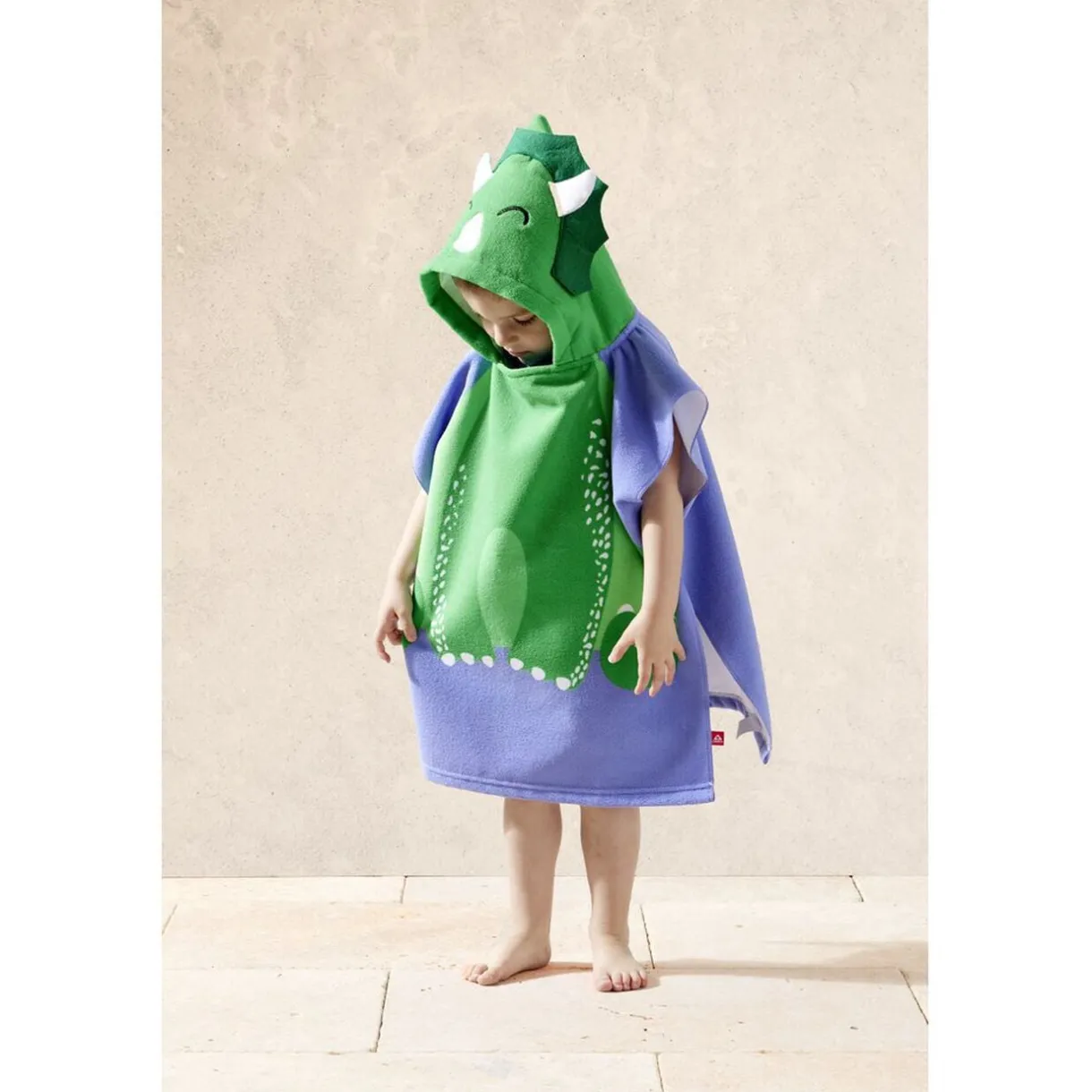Poncho de plage enfant dinosaure TU 55x110cm < Gifi Best