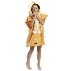 Poncho de plage enfant léopard TU 55x110cm