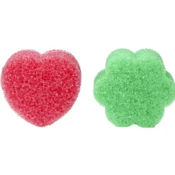 Éponge grattante anti-rayures x2 Ø10xH4cm