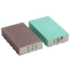 Éponge à poncer x2 L11,5x6,8xH5cm < Gifi Discount