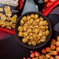 Pop corn piquant Hot Chip au caramel 120gr < Gifi