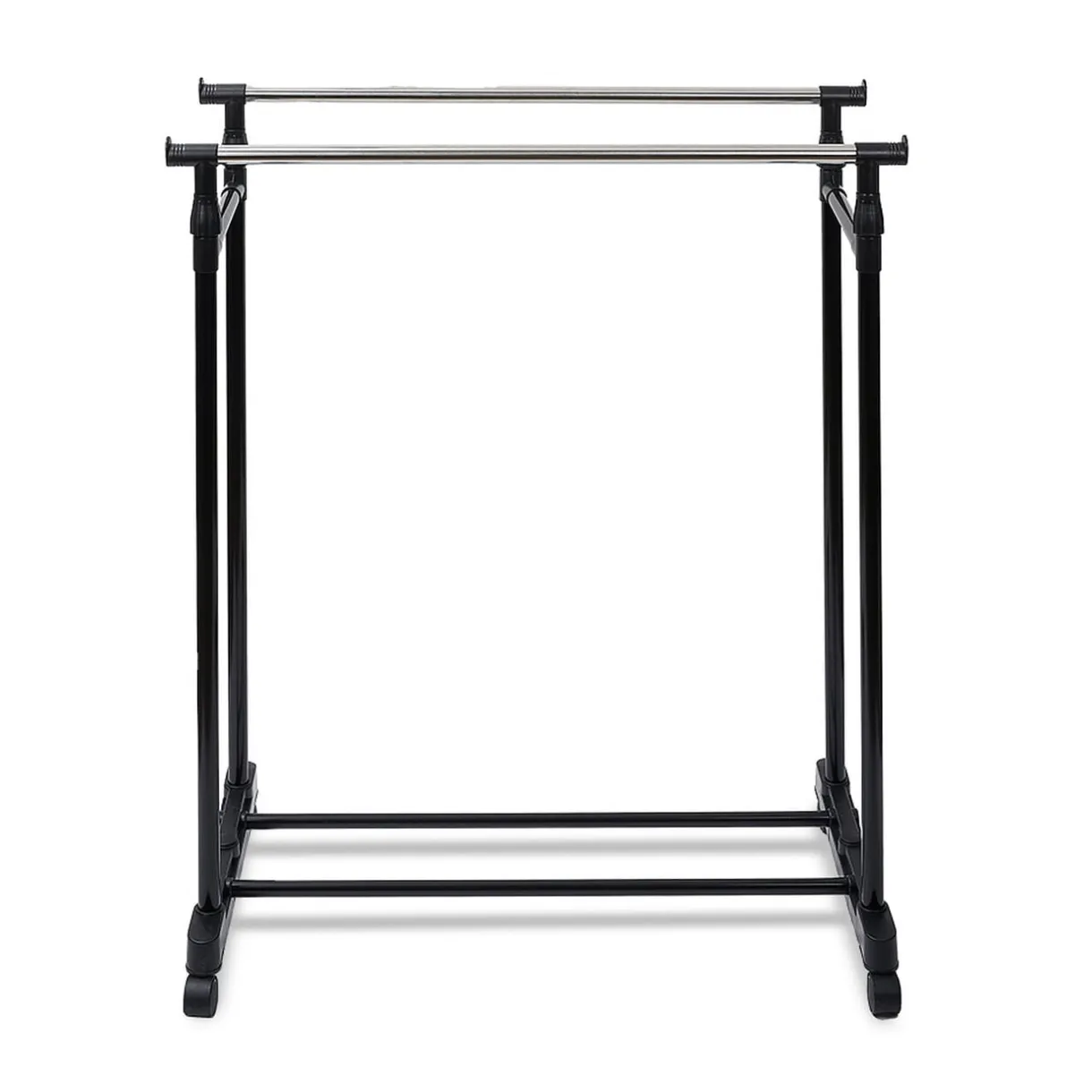 Portant double extensible en métal 80x42xH95à165cm < Gifi Clearance