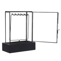 Porte bijoux en forme de coffre en verre collection Urban