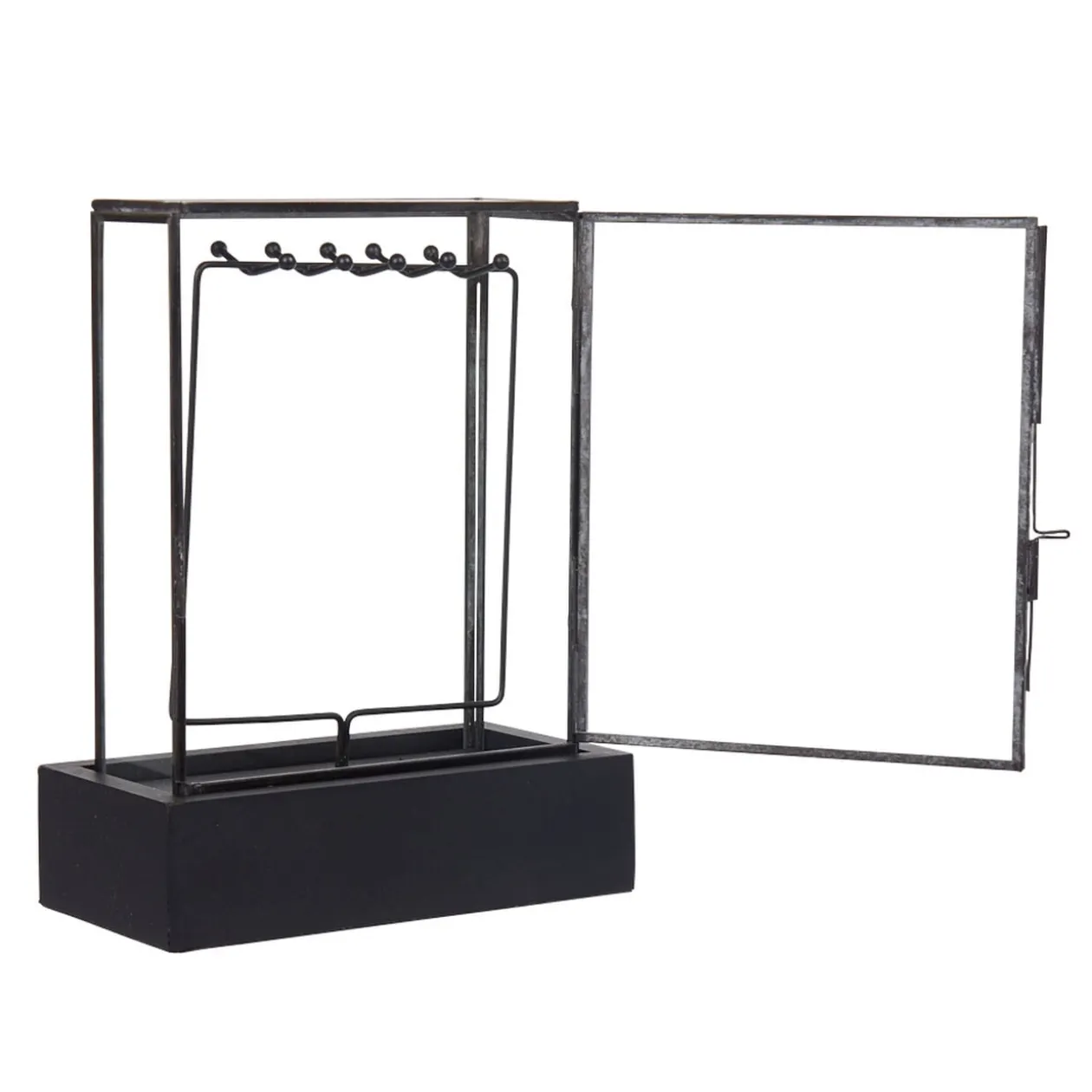 Porte bijoux en forme de coffre en verre collection Urban
