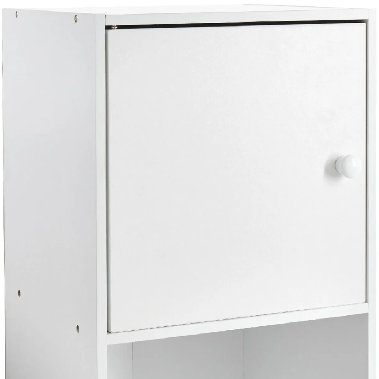 Porte Box Cube bois blanc < Gifi Discount