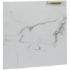 Porte Box Cube bois effet marbre 32,2x32,2x1,2cm blanc < Gifi Outlet