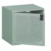 Porte Box Cube métal ajouré vert 32,2x32,2cm < Gifi Online