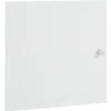 Porte Box Cube 32,2x32,2x1,2cm acier blanc avec poignée incluse