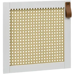 Porte cannage Box Cube 32,2x32,2x1,2cm bois blanc < Gifi Online