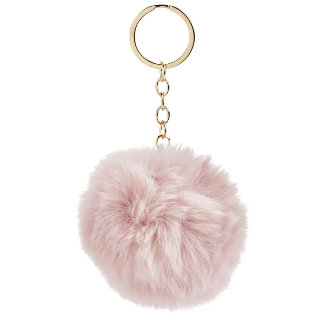 Porte-clé avec pompon doux et métal Ø8cm (3 modèles) < Gifi Online