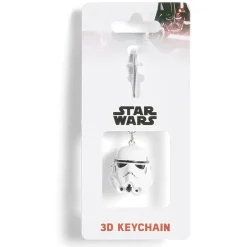 Porte-clé casque de soldat Star Wars silicone blanc < Gifi Clearance