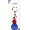 Porte-clé jeton colorblock