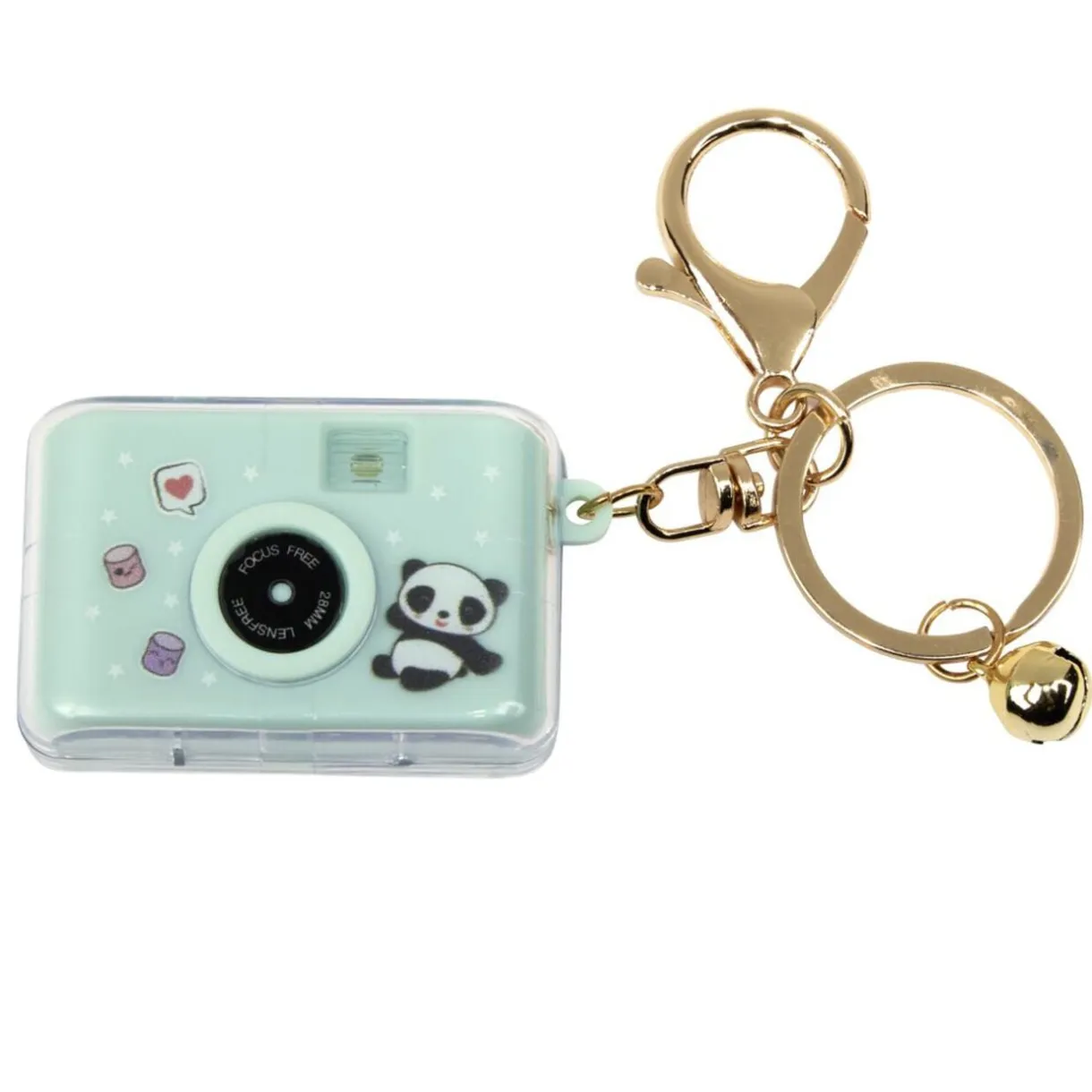 Porte clé kawaii appareil photo paparazzi bleu < Gifi Best