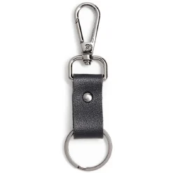 Porte clé lanière simili avec mousqueton
