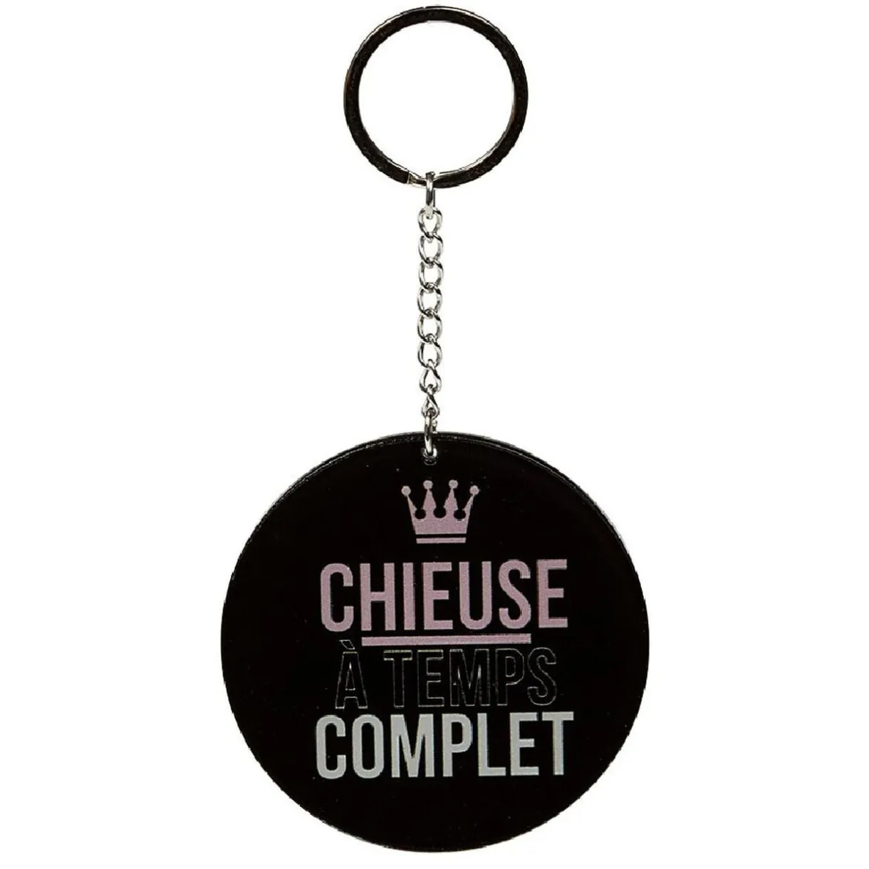 Porte clé miroir avec inscription message < Gifi Online