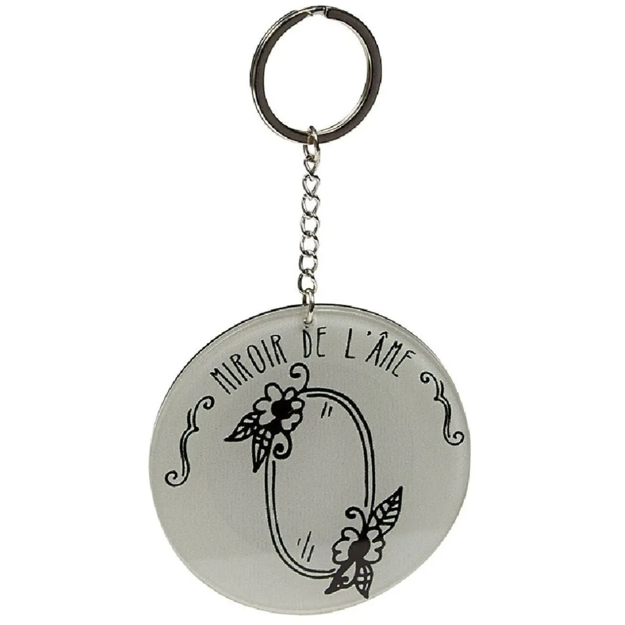 Porte clé miroir avec inscription message < Gifi Online