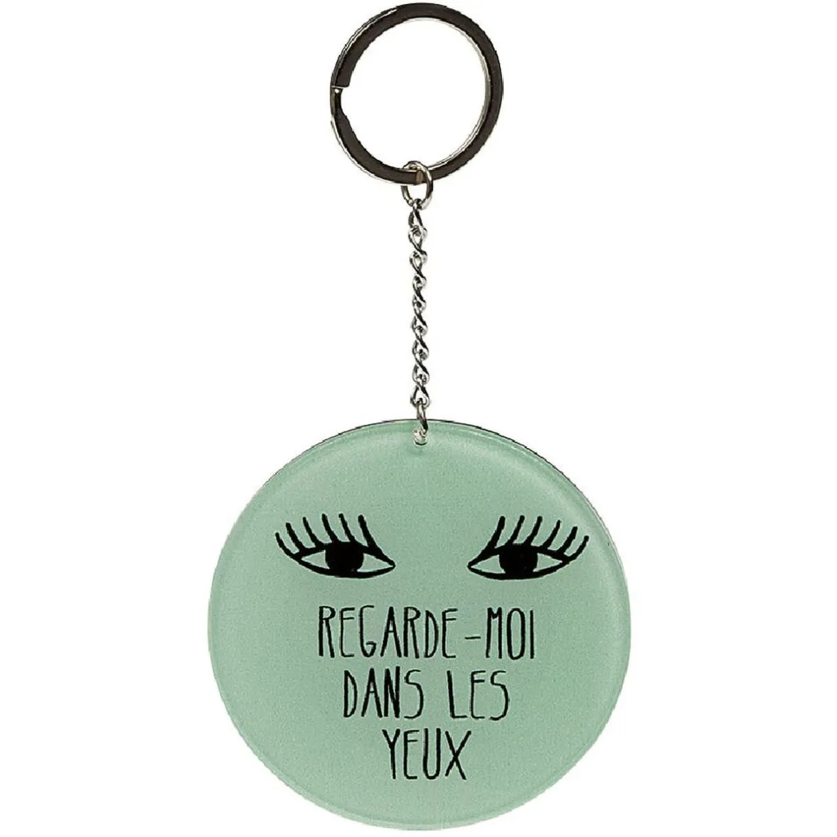 Porte clé miroir avec inscription message < Gifi Online