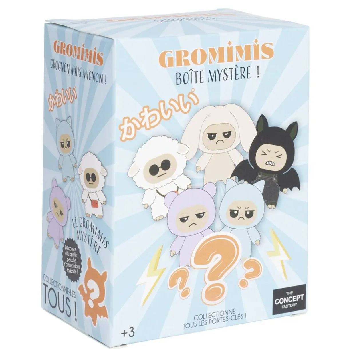 Porte-clé peluche Gromimis surprise à collectionner H10cm (plusieurs modèles) < Gifi Online